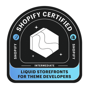 Shopify Liquid Storefronts for Theme Developers Certification